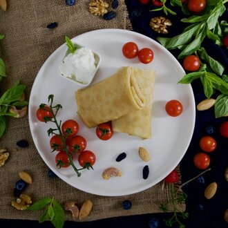 Patates Püreli Krep ( блины с картофельным пюре ) görseli