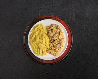 Kremalı Mantarlı Tavuk & Penne Makarna görseli