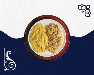 Kremalı Mantarlı Tavuk & Penne Makarna görseli