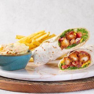 Cajun Tavuklu Wrap görseli
