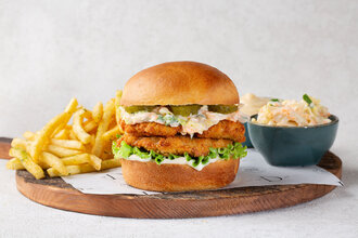 Fried Chicken Burger görseli