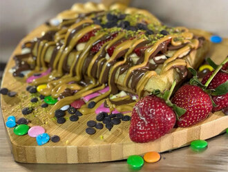 Karamelize Waffle görseli