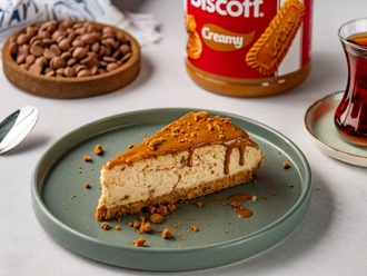 Lotuslu Newyork Cheesecake görseli