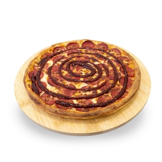 Barbekü Sucuklu Pizza (Orta) görseli