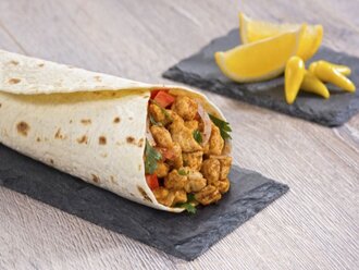 3 Tavuk Tantuni Lavaş+1 Litre Cola görseli