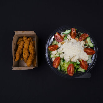 Karidesli Sezar Salatası görseli