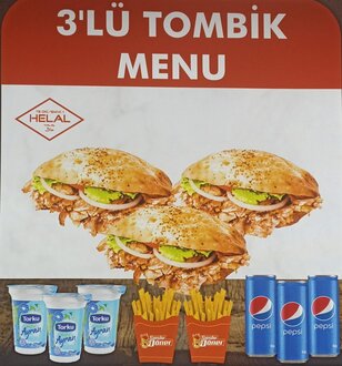 3'Lü Tombik Ayran Menü görseli