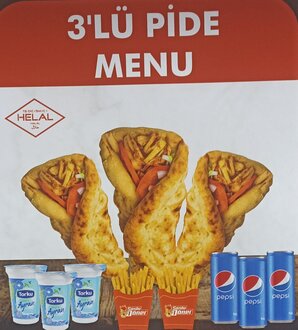 3'Lü Pide Arası Cola Menü görseli