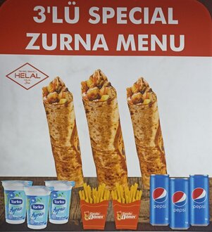 3'Lü Special Zurna Ayran Menü görseli