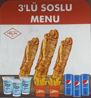 3'Lü Soslu Cola Menü görseli