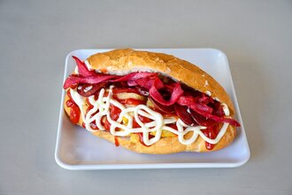 Sosisli Patso Sandviç görseli