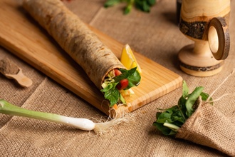 Doritoslu Çiğ Köfte Dürüm Acılı& Az Acılı (Patoslu) görseli