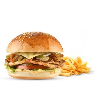 Mexican Tavuk Burger Menü görseli