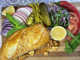 5'Li Ekmek Arası Tavuk Tantuni Menü görseli