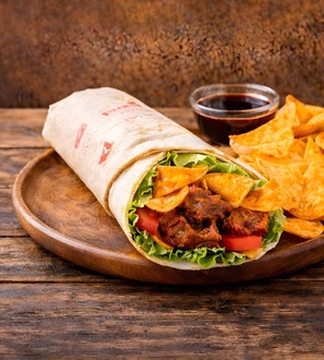 Patoslu Çiğ Köfte Dürüm (120 Gr.) görseli