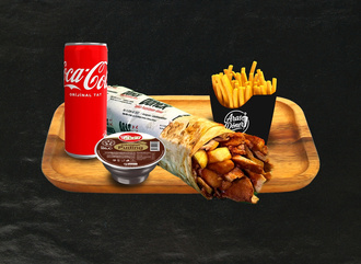 Tavuk Döner Dürüm Menü 2 görseli