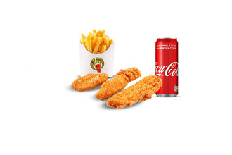 3'Lü Acılı Tenders Menü görseli