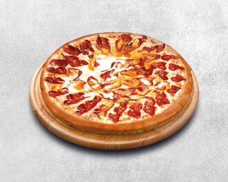 Pastrami Pizza (Büyük Boy) görseli