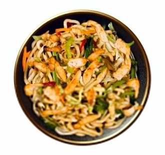 2032 - Tavuklu Fried Udon - Fried Udon With Chicken görseli
