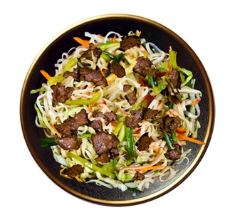 2054 - Etli Kalın Pirinç Çubuğu / Thick Rice Stick With Beef görseli