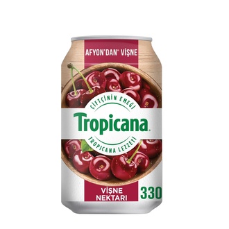 4016 - Tropicana Meyve Suyu Vişne - Tropicana Fruit Juice Sour Cherry (33 Cl.) görseli