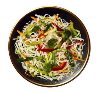 2053 - Sebzeli Kalın Pirinç Çubuğu - Thick Rice Stick With Vegetable görseli