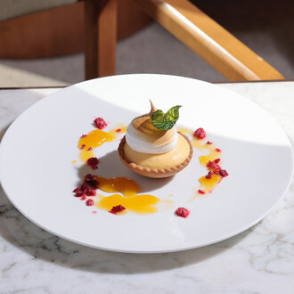 Limon Kremalı Bademli Tart görseli