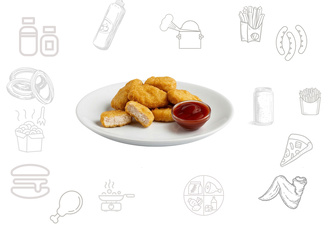Tavuk Nugget (6 Adet) görseli