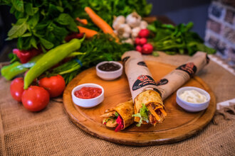 Barbekü Soslu Zurna Dürüm (70 Cm.) (175 Gr.) görseli