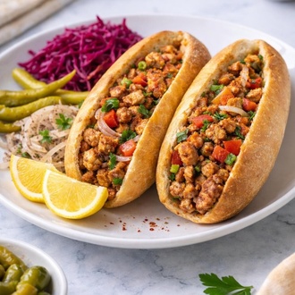 Yarım Ekmek Arası Tavuk Tantuni görseli