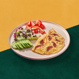 Sucuklu Omlet görseli