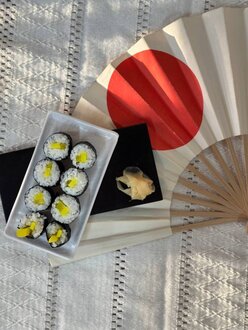 Japon Turp Maki (8 Adet) görseli