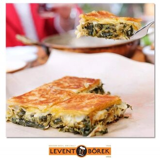 Ispanaklı Peynirli Levent Börek 250Gr görseli