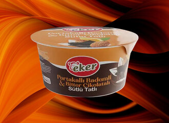 Eker Portakallı Bademli Bitter Çikolatalı Tatlı (125 G) görseli