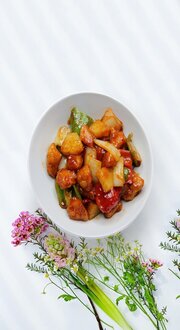 Tatlı Ekşi Soslu Ördek görseli