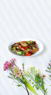 Karışık Sebzeli Karides (7 Adet) görseli