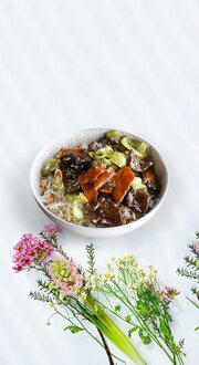 Sebzeli Pilav Üstü Yeşil Biberli Dana Eti görseli