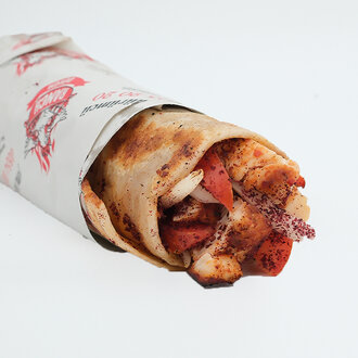 Kömürde Mega Tavuk Şiş Dürüm görseli