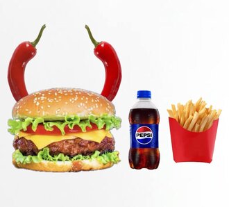 Buffalo Burger Menü görseli