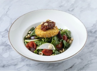 Ilık Keçi Peynirli Roka Salatası görseli