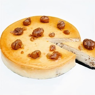 Kestaneli & Kahveli Cheesecake (8-10 Kişilik) görseli