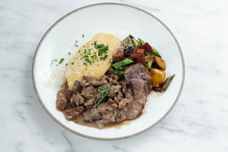 Kremalı Mantar Soslu Izgara Dana Bonfile görseli