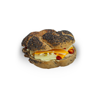 4 Peynirli Bagel Sandviç görseli