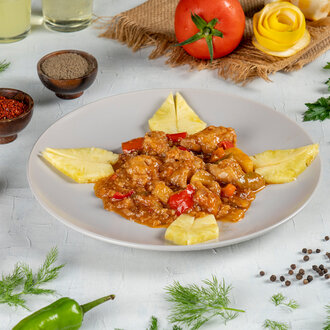 Tatlı Ekşi Soslu Tavuk görseli