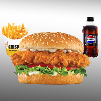 Chicken Fillet Burger Menü görseli