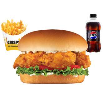 Chicken Fillet Burger Menü görseli