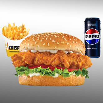 Chicken Fillet Burger Menü görseli