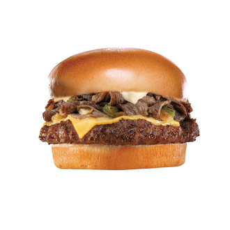 Philly Cheese Steak Burger görseli