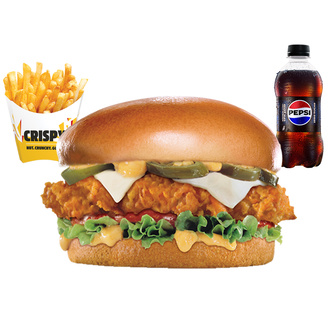 Jalapeno Chicken Fillet Burger Menü görseli