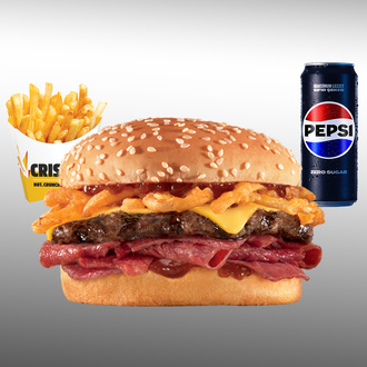 Western Bbq Burger Menü görseli